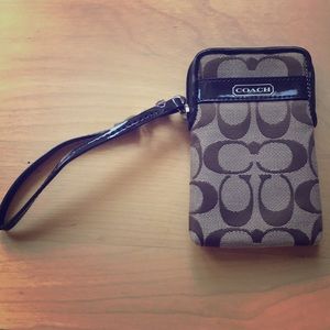 Coach wristlet